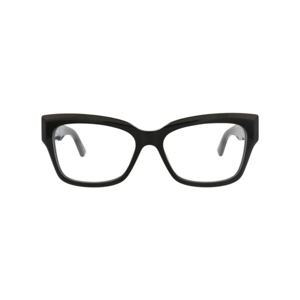 Balenciaga Square-Frame Recycled Acetate Optical Frames Black Womens - Picture 1 of 6